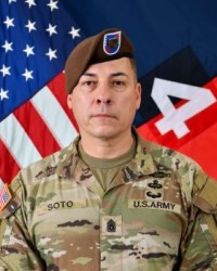 Command Sergeant Major Raul Soto