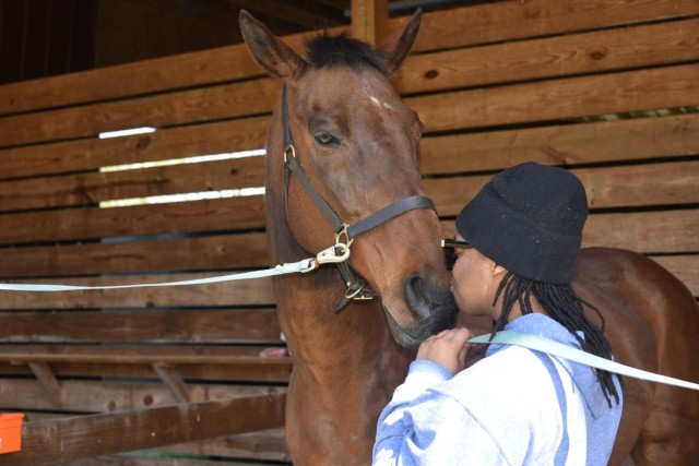 ‘Hey, I’m here for you’ Healing Connection for Wounded Soldier