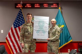 SATMO leadership signs SAAPM proclamation