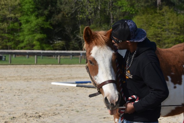 ‘Hey, I’m here for you’ Healing Connection for Wounded Soldier