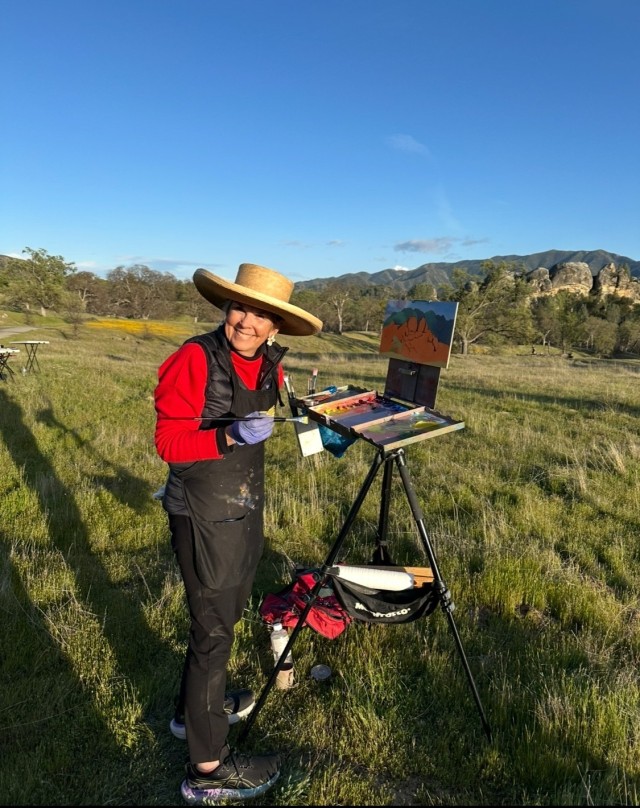 Anne Laddon at Fort Hunter Liggett