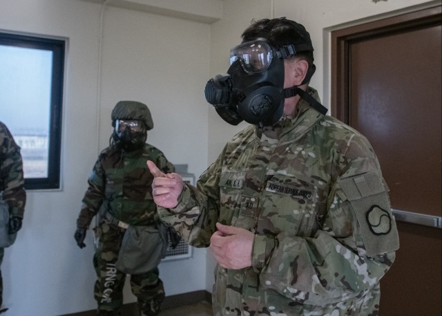 Korean Service Corps, 22nd Company Gears Up with Intensive CBRNE Readiness training