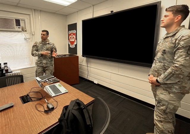 Rutgers Army ROTC cadets briefed on careers in Army Acquisition Corp