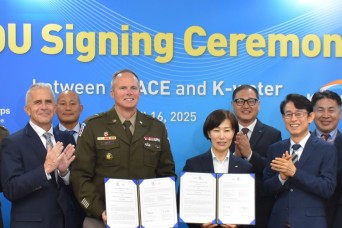USACE, K-water renew Memorandum of Understanding to continue exchanges between the two agencies