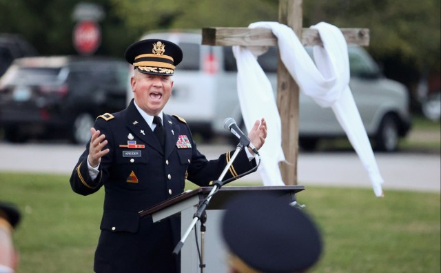 Fort Knox faith community celebrates Easter with a ‘bold’ sunrise service