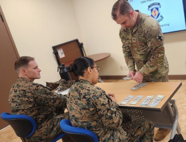 906th Contracting Battalion (CBn) teach, 125th FIBN and the 3d MLG