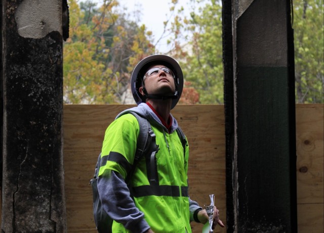 Army Corps of Engineers Teams support  California Wildfire recovery