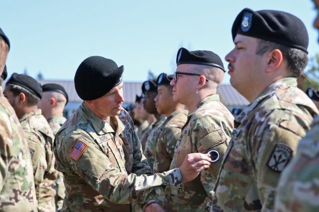 593d CSC Repatching Ceremony