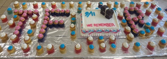 Cupcakes in remembrance of September 11, 2001