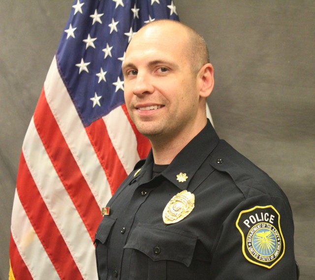 Redstone Police Maj. Derek Campbell will receive his award Friday as Police Officer of the Year for 2024.