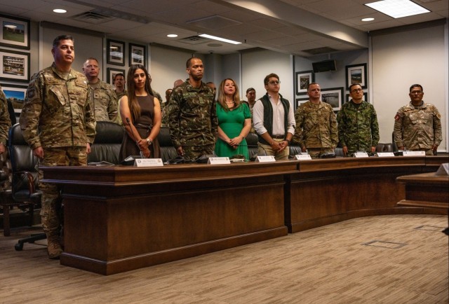 Patched In: USARSOUTH welcomes incoming deputy commanding general - interoperability