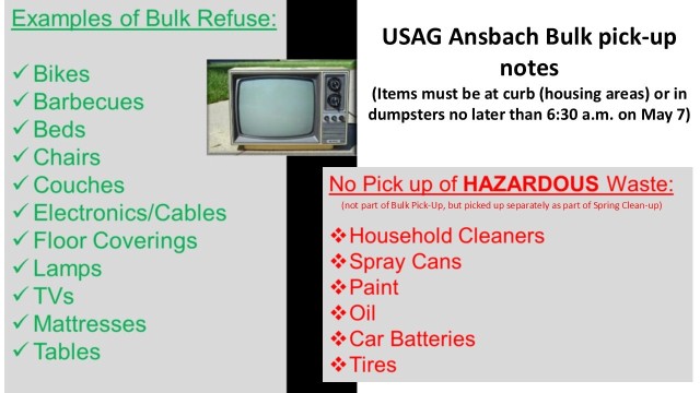 Bulk pick-up notes