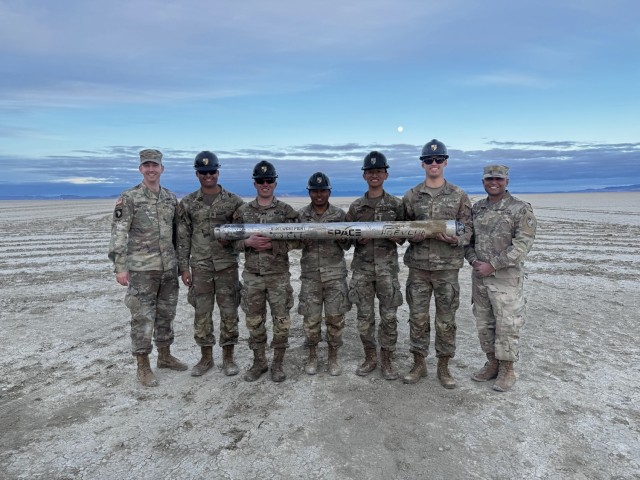 On Jan. 11, 2025, a team of eight cadets and their advisors prepared their equipment on a cold morning in the remote desert of Black Rock Playa, Nev....