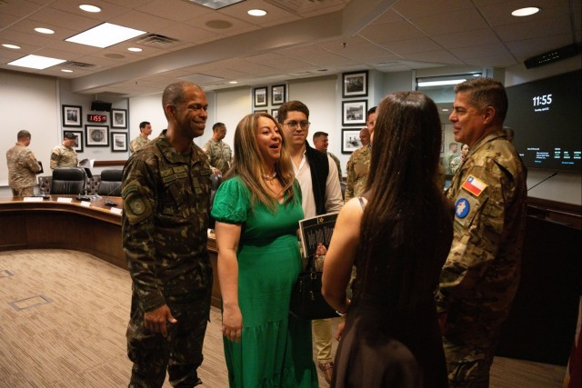 Patched In: USARSOUTH welcomes incoming deputy commanding general - interoperability