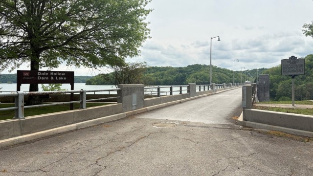Roadway on Dale Hollow Dam remains closed for scheduled maintenance