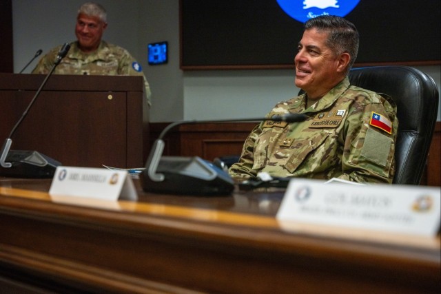 Patched In: USARSOUTH welcomes incoming deputy commanding general - interoperability