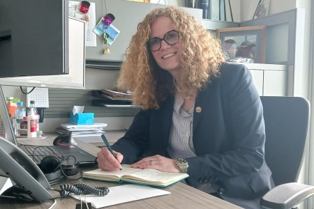 Stefanie Poulsen, team lead for utilities procurement with Installation Management Command-Europe, was one of 18 people recognized worldwide with the 2024 IMCOM Stalwart Award.