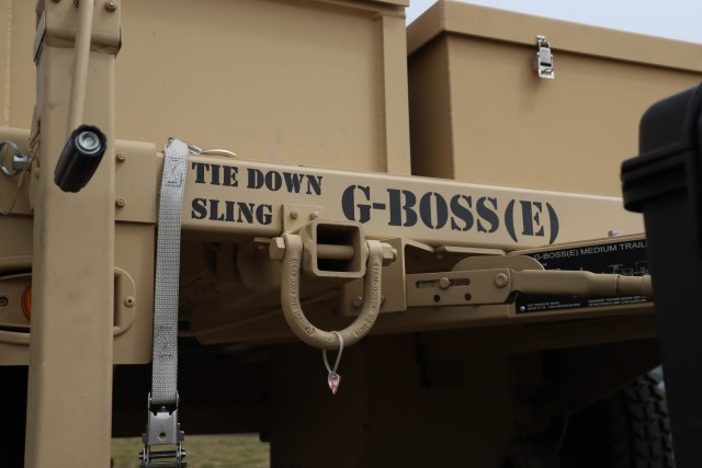 The 549th Military Police Company, assigned to Joint Task Force - Southern Border, conducts detection and monitoring operations at San Diego, Calif. April 10, 2025. The Ground-Based Operational Surveillance System (Expeditionary) (G-BOSS(E)) is a...