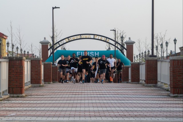 Runners participate in the Take Back the Night Run