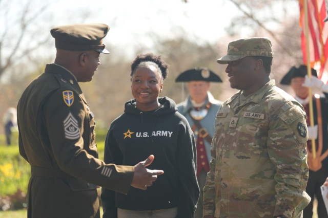 Lt. Gen. Robert Harter, chief of Army Reserve and commanding general, U.S. Army Reserve Command, and Command Sgt. Maj. Gregory Betty, command sergeant major of the Army Reserve, hosted multiple events, including an enlistment ceremony for future...