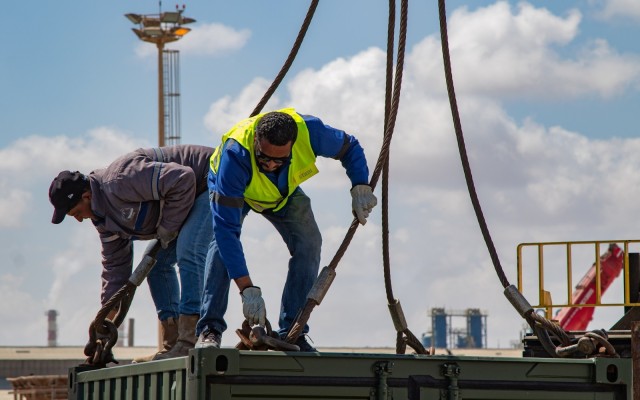 Stevedores, Soldiers set stage for successful African Lion 2025