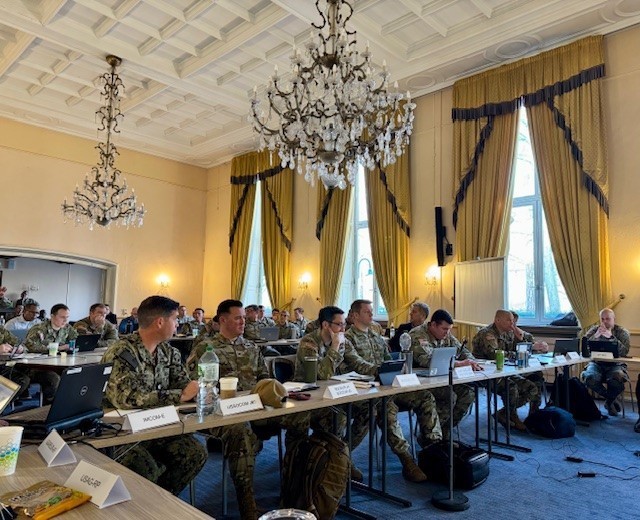 More than 100 personnel representing 17 Department of Defense organizations gathered to rehearse the 1st Battalion, 10th Special Forces Group- Airborne (1-10 SFG-A) move from Stuttgart to Baumholder, Germany, scheduled for completion by Oct. 1,...