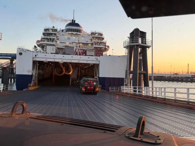 Partnership, convergence help ferry U.S. Soldiers across English Channel