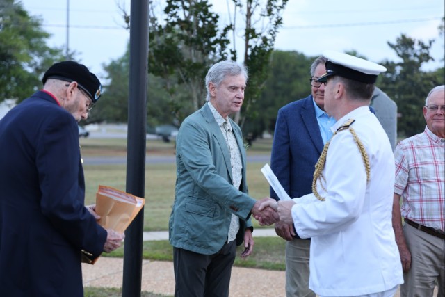 ANZAC Dawn Service Citation of Gallantry Presentation