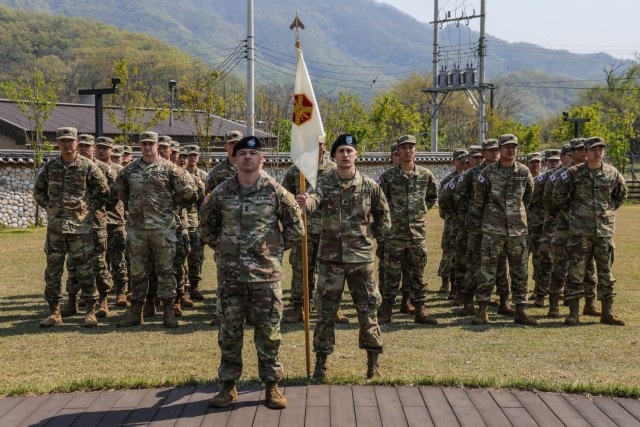 USAG Yongsan-Casey HHC Change of Command 2025