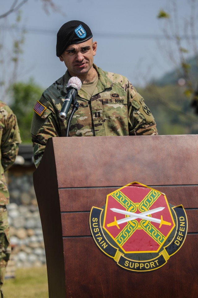 USAG Yongsan-Casey HHC Change of Command 2025
