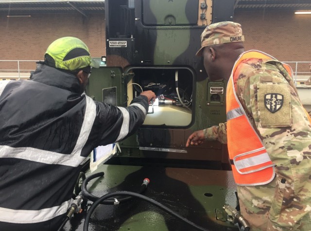 With DEFENDER 25 ‘in the cross hairs’ APS-2 blood support detachment issued at Dülmen