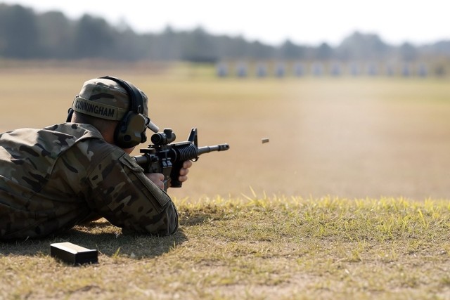 First Team competes in U.S. Army Small Arms Championship