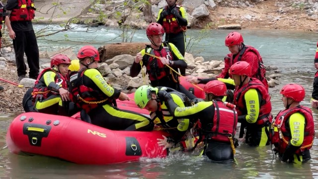 Fort Campbell Firefighters Prepare for High-Risk Rescues with Swift Water Training