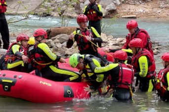 Fort Campbell Firefighters Prepare for High-Risk Rescues with Swift Water Training
