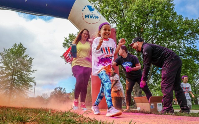 Members of the greater Fort Knox community participated in the Kids Color Run and Carnival at Fort Knox, Kentucky, April 26, 2025. The event was hosted by the Fort Knox Directorate of Family and Morale, Welfare and Recreation and featured a color...