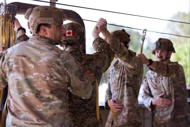 XVIII Airborne Corps Canadian Bilateral Airborne Exchange
