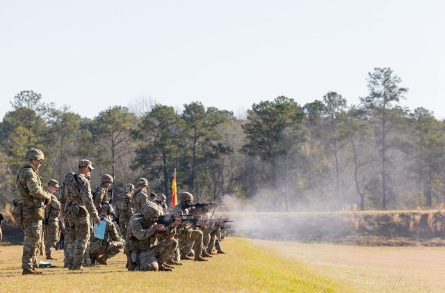 First Team competes in U.S. Army Small Arms Championship