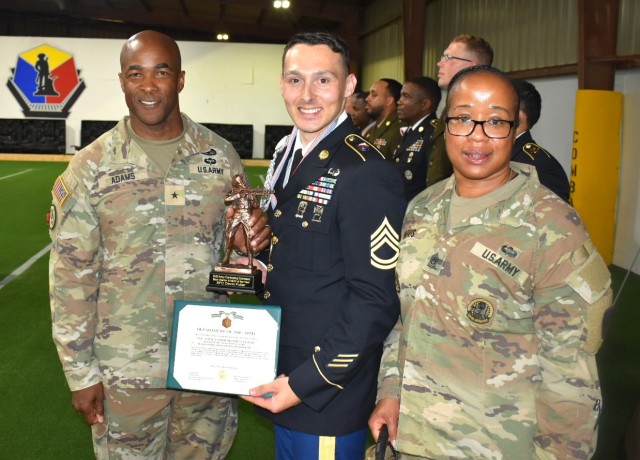 Sgt. 1st Class Devin Fuller, a contracting NCO with the 419th Contracting Support Brigade and assigned to the U.S. Mission and Installation Contracting Command at Fort Bliss, Tx., is the 2025 ACC Best Warrior.