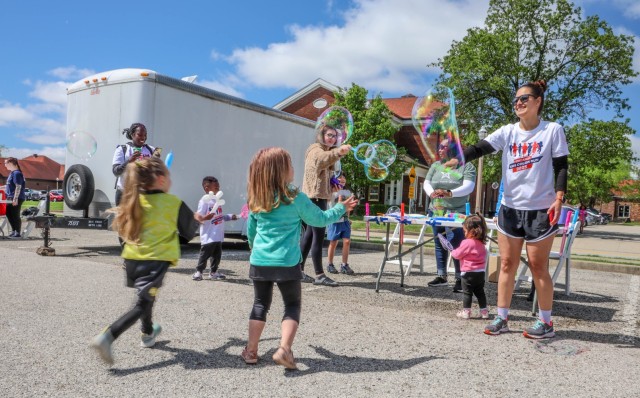 Members of the greater Fort Knox community participated in the Kids Color Run and Carnival at Fort Knox, Kentucky, April 26, 2025. The event was hosted by the Fort Knox Directorate of Family and Morale, Welfare and Recreation and featured a color...
