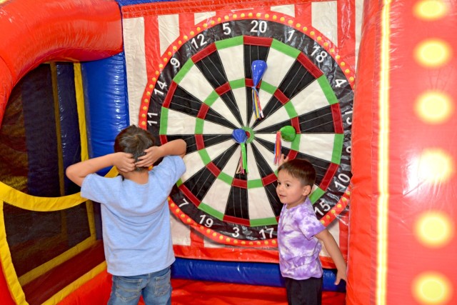 On April 25, White Sands Missile Range celebrated the Month of the Military Child with an evening dedicated to all young people, featuring fun activities and food.