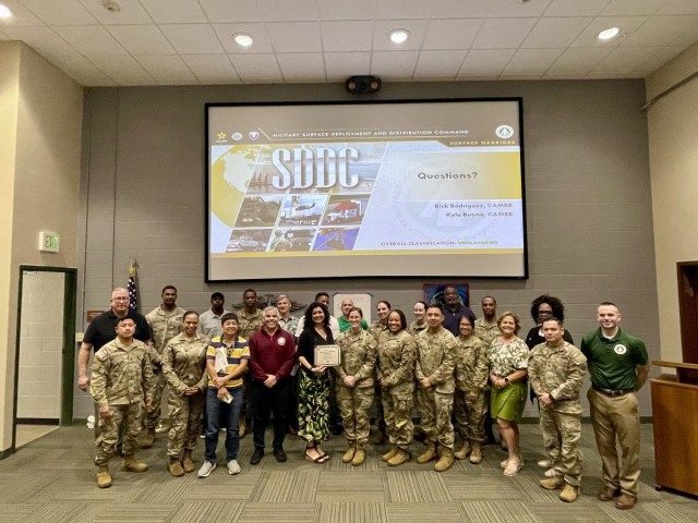 599th Transportation Brigade and battalion leadership engage in the Executive Leadership Course during the Brigade Senior Leader Forum.
