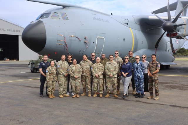 322nd CA Soldiers Strengthen Ties at Tontouta Air Base
