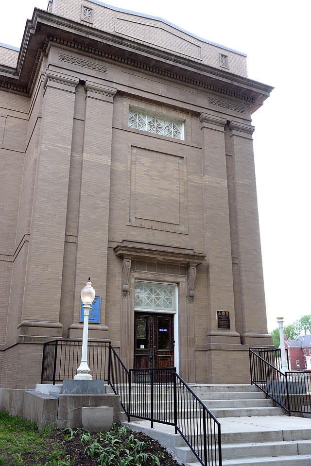 The Masonic Lodge will be featured on the Historic Homes Tour May 10, 2025, at Fort Leavenworth, Kansas. Photo by Prudence Siebert/Fort Leavenworth Lamp