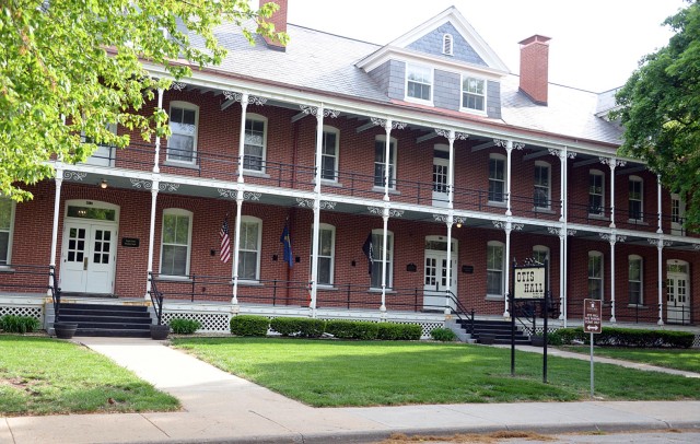 Otis Hall on Kearney Avenue will be featured on the Historic Homes Tour May 10, 2025, at Fort Leavenworth, Kansas. Photo by Prudence Siebert/Fort Leavenworth Lamp