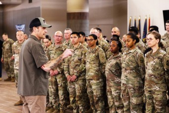 At Southern Border, defense secretary visits newly created National Defense Area