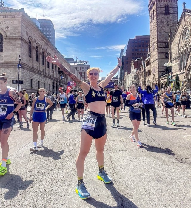Talented Soldier-Athlete Excels at 129th Boston Marathon