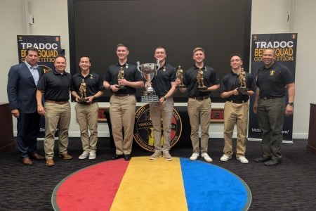 MEDCoE wins 2025 TRADOC Best Squad Competition