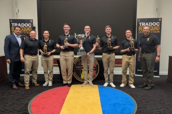 Medical Center of Excellence wins 2025 TRADOC Best Squad Competition