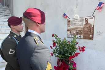 Soldiers at Lake Garda commemorate 10th Mountain tragedy and Col. Darby’s death in WWII