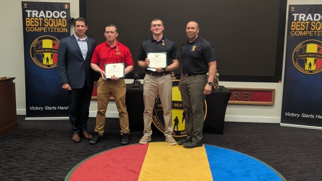 MEDCoE wins 2025 TRADOC Best Squad Competition